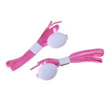 1Par Cadarços - LED Rosa Laváveis Para Tênis, Botas E