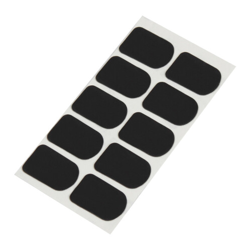 Almofadas Silicone Preto Para Boca De Saxofone Proteção 2