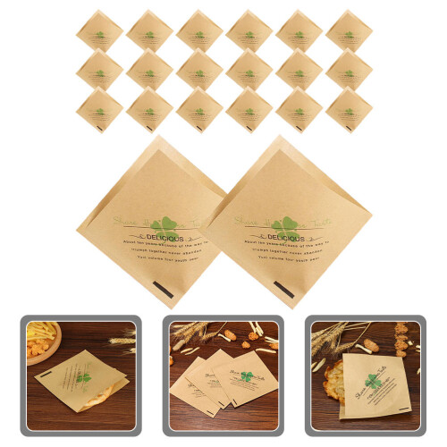 500Pièces Jetables Papier Alimentaire Clair Odeur 2