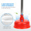 Desentupidor Longo PVC Para 8