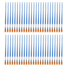 50-teiliges Pinselset, rund, flach, Malpinsel,-16,5 Flachkopf