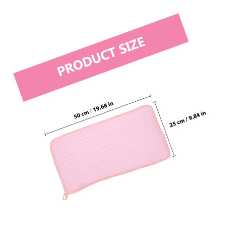3Pièces Lingettes Rose Confortables Résistantes À L’usure 1