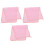 3Pièces Lingettes Rose Confortables Résistantes À L’usure 8