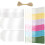 1Conjunto Bookmarks DIY Acrílico Com Cordão De Nylon Para Decoração 11