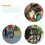 1Conjunto Kit Remendo Câmera Bike Borracha Natural Variada 6