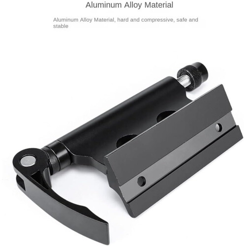 Quickrelease retaining clip for bicycle front fork, Removable mounting clamp, bicycle part (Black) 1