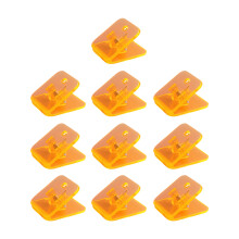 Acryl-Büroklammer, Büroklammer, Mehrzweck-Aktenklammer-Orange