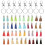 50Set Per Portachiavi Con Nappa Kit DIY 2