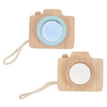 2St Kinderkaleidoscoop Van Hout En Lichtgeel Leerzaam En Grappig