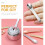 5Pièces Spatules Zinc Pour Crème Yeux 10