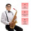 Bocal Profissional Saxofone Alto ABS Durável E 7