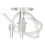 1Conjunto Vedante Silicone Transparente Para Garrafas E Galões 1