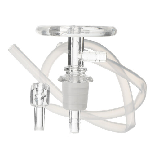 1Conjunto Vedante Silicone Transparente Para Garrafas E Galões