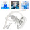 1Conjunto Vedante Silicone Transparente Para Garrafas E Galões 4