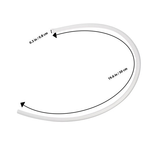 1Conjunto Vedante Silicone Transparente Para Garrafas E Galões 1