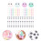 1Conjunto Bolas Pompom De Nylon Para Artesanato E Acessórios Coloridos 5