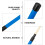 1Par Baquetas De Para Bateria Equipamento De Percussão 5