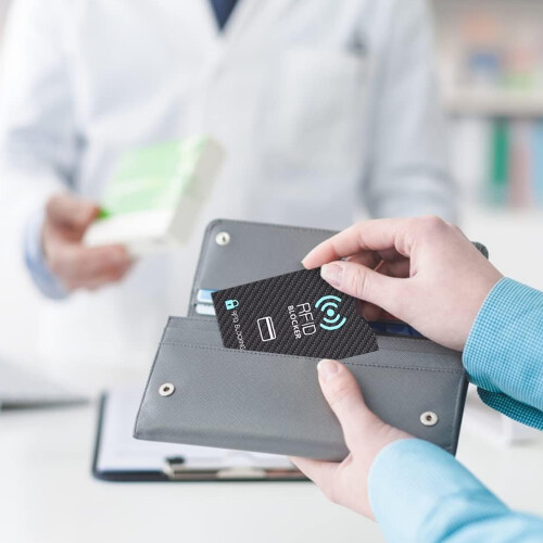 Θήκες καρτών RFID με μπλοκάρισμα 12 τεμαχίων, ελαφριές, αδιάβροχες θήκες 2