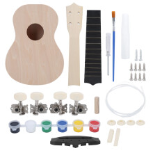 Ukulele Kit 21in DIY Linde Leichte Malerei