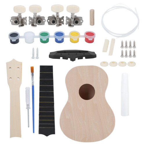 Ukulele Kit 21in DIY Linde Leichte Malerei 1