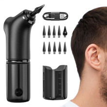 Electric Wax Removal Kit, Professional Ear Cleaning Tool with Soft Silicone Tips