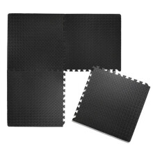EVA Plastic Floor Mat, BPA 6 Pieces Puzzle Mats NonSlip for Fitness Equipment 63 x 63 cm