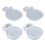 2Sets Flexibele Silicone Sleutelhanger Mal Gitaar Voor DIY 1