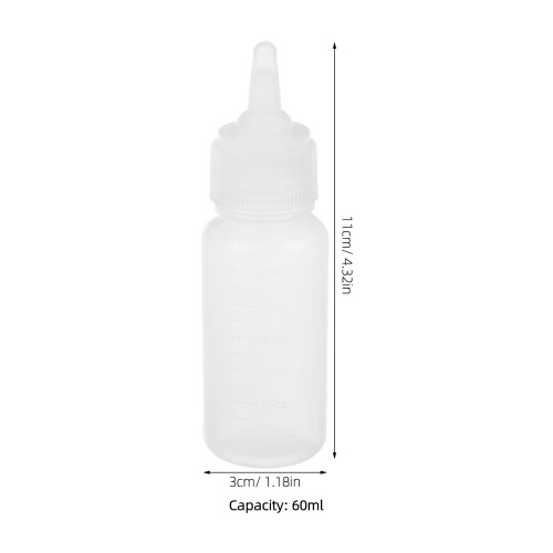1Conjunto Mamadeira Pet Silicone Transparente Para E 1