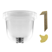 Cloche de jardin, dĂ´me de plante, couverture de plante en