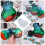 2Sets Flexibele Silicone Sleutelhanger Mal Gitaar Voor DIY 8