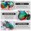 2Sets Flexibele Silicone Sleutelhanger Mal Gitaar Voor DIY 11