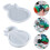 2Sets Flexibele Silicone Sleutelhanger Mal Gitaar Voor DIY 5
