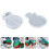 2Sets Flexibele Silicone Sleutelhanger Mal Gitaar Voor DIY 4