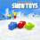 Snow Block Mold 3Pack ABS Plastic Portable Rectangular Set For Children  Winter Theme Solid Color Exterior Toy 5