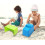 Snow Block Mold 3Pack ABS Plastic Portable Rectangular Set For Children  Winter Theme Solid Color Exterior Toy 3