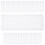 20Stk Polyester Kreuzstich Lesezeichen Blanko DIY Bastelmaterial 1