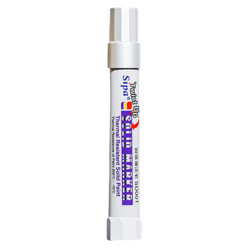 Kunst-Malstift, solider Farbmarker, Farbmarker, Farbstift-Silber