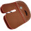 Finger Tabs Leather Protective Gear RightHanded DoubleLayered Tab Protector Finger Clip Brown 5