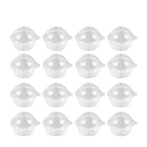 1Set Domdeckel Kuchenbox Weiß, Einzeln, Partys