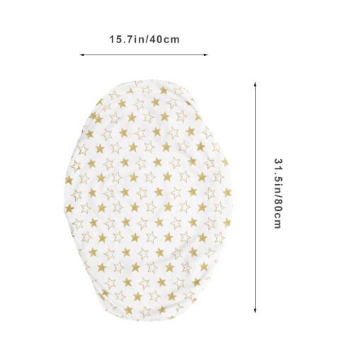 Goldene Babylaken Baumwolle Hautfreundlich 1