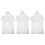 3Stk Kinder Regenponcho Eva Transparent Leicht Packbar 1