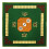 Green Multi-Purpose Mahjong Table Mat Easy Storage and Anti-Slip 2