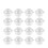 1Set Plastic Cakebox Wit Met Koepel Voor Cupcakes En Bescherming 1