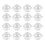 1Set Plastic Cakebox Wit Met Koepel Voor Cupcakes En Bescherming 3