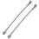 1Paar Echtes Bag Strap Grau, Robust, Ideal Für DIY Handtaschen 1