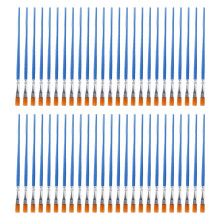 50-teiliges, spitzes, rundes, flaches Pinsel-Set-12,5 Flachkopf