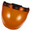 Visor Lunettes Orange Pièce Résistant Vent Et Impact 11