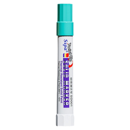 Solider Farbmarker-Farbstift, leicht zu schreibender-Grün