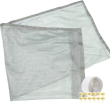 1Conjunto Rede Mosquiteira Autoadesiva Durável Para Janela
