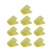 Acryl-Papierklammern, Datei-Organizer-Clip für-Gelb